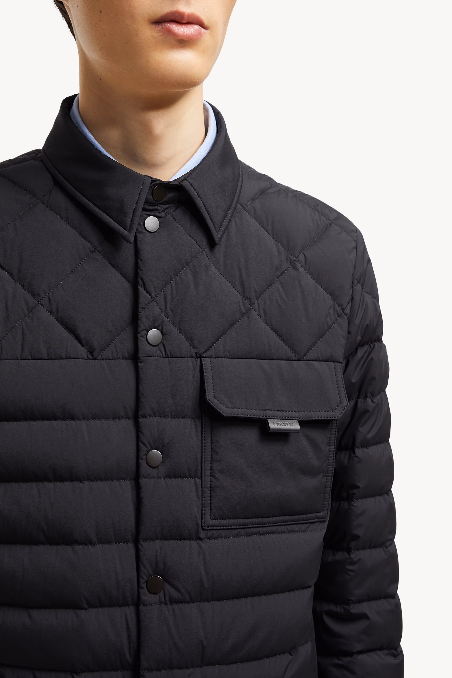 Doudoune-chemise Iseran Hommes Noir Moncler 7